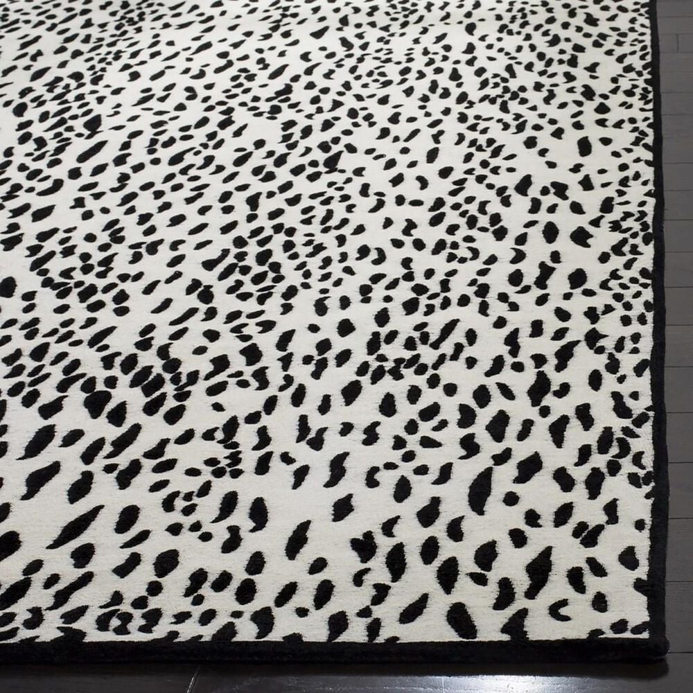 Safavieh Marbella 5&#39; x 8&#39; Black and Ivory Area Rug, , large