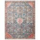 Loloi II Layla LAY-10 7"6 x 9"6" Marine/Clay Area Rug, , large