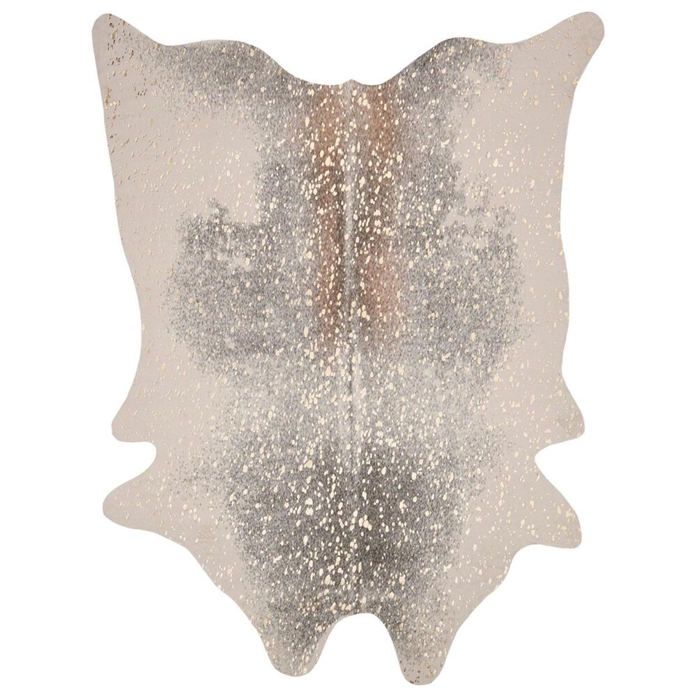 Loloi Bryce BZ-07 3"10" x 5" Pewter and Gold Area Rug, , large