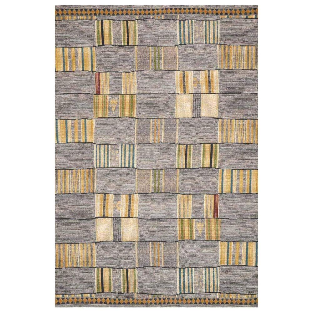 Loloi Mika 3"11" x 5"11" Granite and Multicolor Area Performance Rug, , large