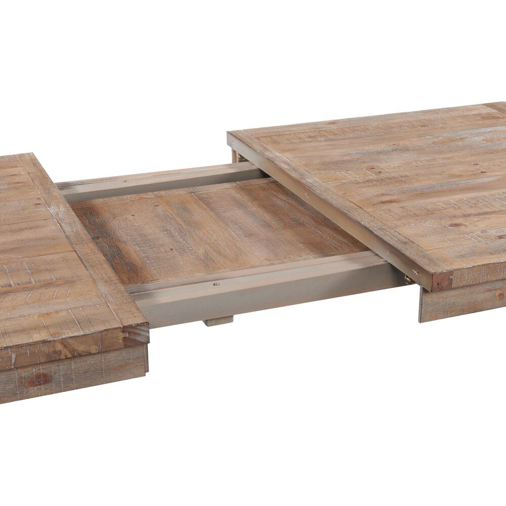 Hawthorne Furniture Highland 7-Piece Rectangular Dining Set in Rustic Sandwash, , large