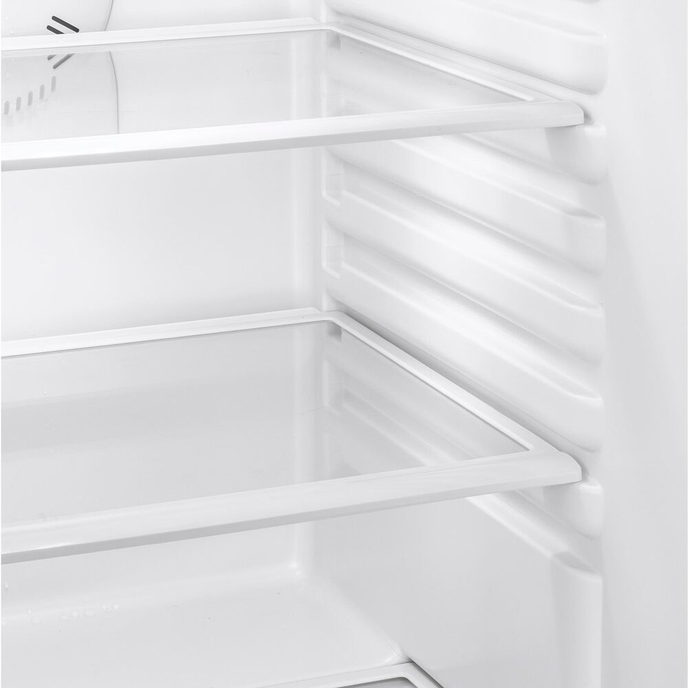 Haier 9.8 Cu. Ft. Top Freezer Refrigerator in Stainless Steel, , large