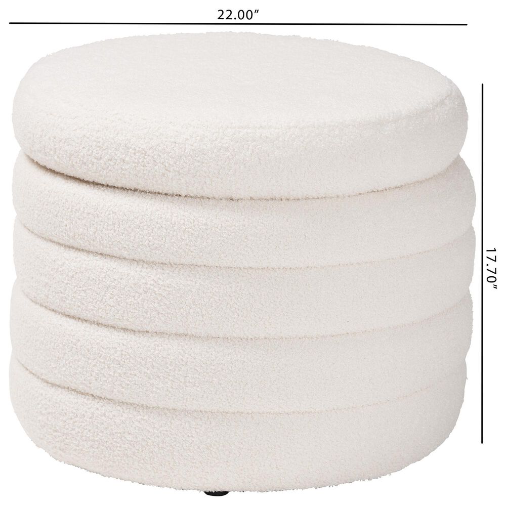 Baxton Studio Tabitha Storage Ottoman in Ivory, , large