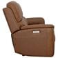 Flexsteel Henry 2-Piece Power Reclining Sofa and Recliner in Caramel Brown, , large