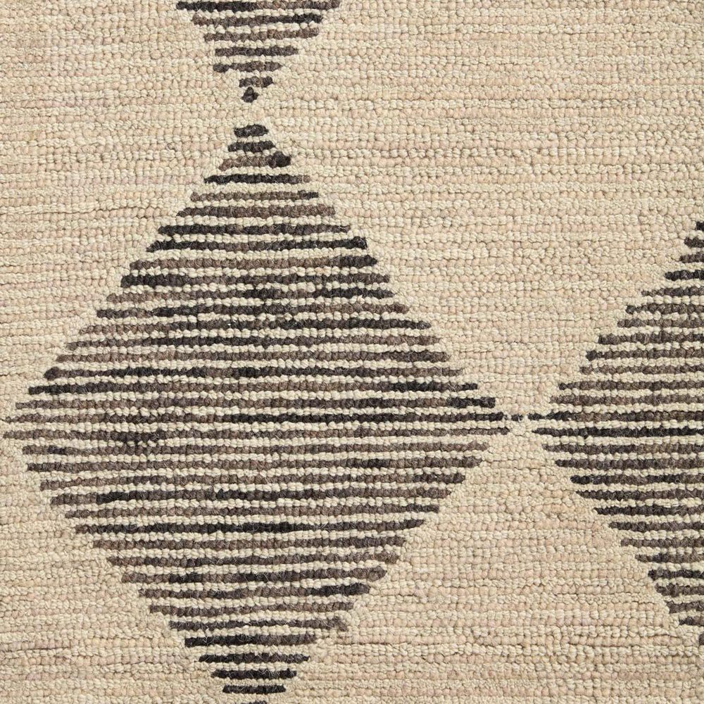 Chris Loves Julia x Loloi Francis 2&#39; x 5&#39; Beige and Charcoal Area Rug, , large
