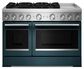 KitchenAid 48" Dual Fuel Freestanding Range with Griddle in Agave, , large
