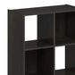HOMLUX 6-Cube Cubic Storage Organizer Bookcase in Espresso, , large