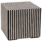 Moe"s Home Collection Terning Side Table in White and Black, , large