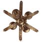 Golden Lighting Victoria 4-Light Pendant in Heirloom Gold, , large