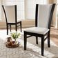 Baxton Studio Adley Side Chair in Dark Brown (Set of 2), , large