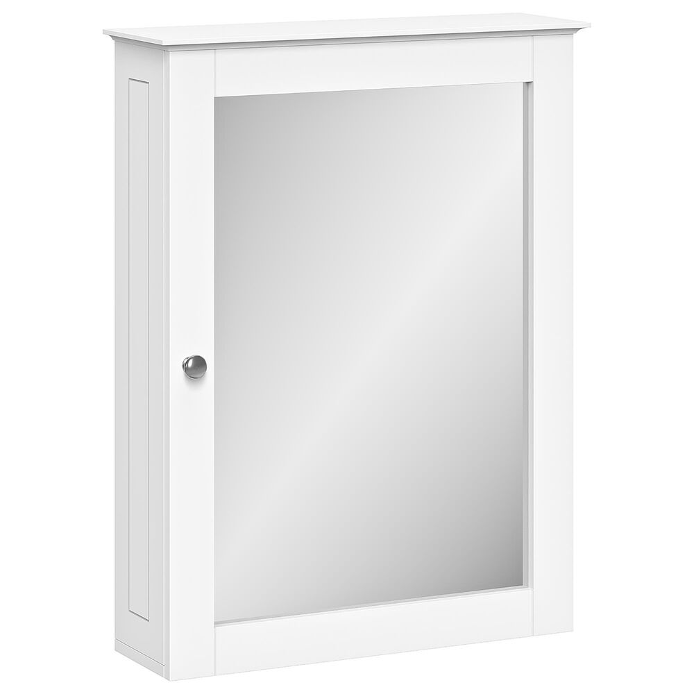 RiverRidge Home Ashland Wall Cabinet with Mirror in White, , large