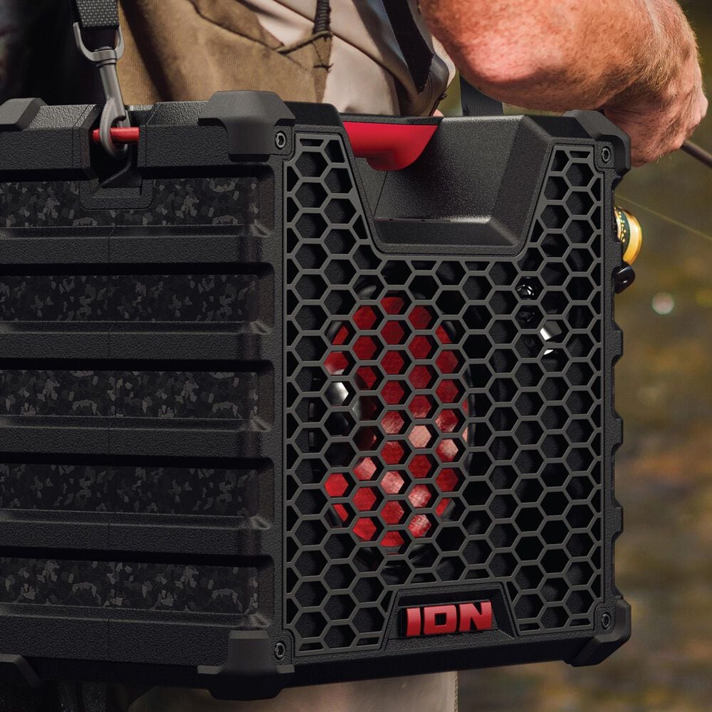 Ion Tailgater Tough Rugged Portable All-Weather Wireless Speaker in Black, , large