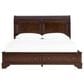 Ashley Trellington Queen Sleigh Storage Bed in Warm Brown Cherry, , large