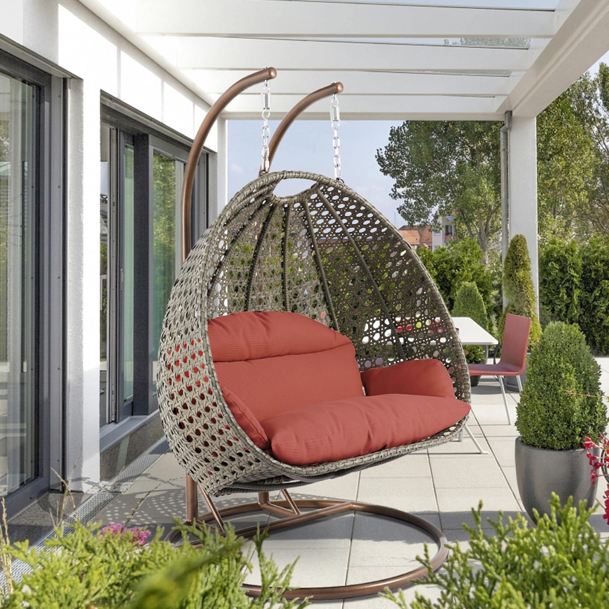 Egg swing best sale outdoor chair