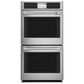 Cafe 27" Built-In Convection Double Wall Oven in Stainless Steel, , large