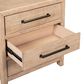 Belle Furnishings Proximity Place King Panel Bed with Two Nightstands in Barley Buff, , large