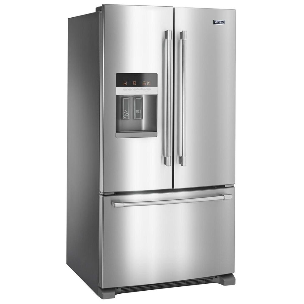 Maytag 25 Cu. Ft. 36-In Wide French Door Refrigerator with PowerCold Feature, , large