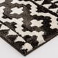 Central Oriental Structures Torrent Weehawken 5" x 7"6" Soot and Buff Area Rug, , large