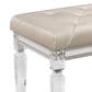 Global Furniture USA Paris Bench in Champagne, , large