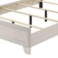 Crown Mark Charlie King Panel Bed in White, , large