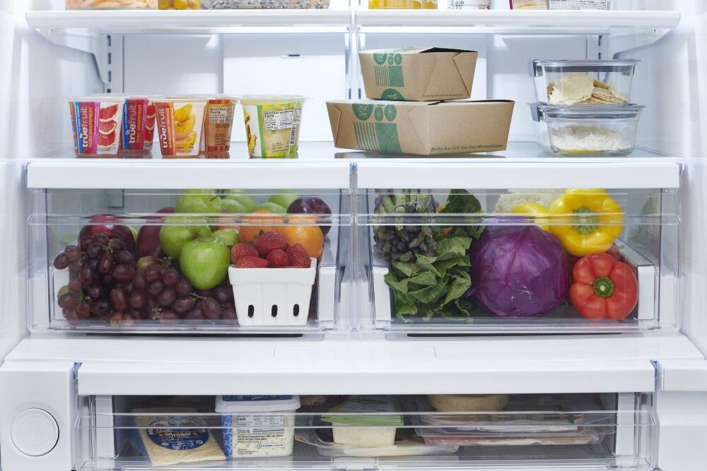 Frigidaire 28.8 Cu. Ft. Arch Handle French Door Refrigerator in Stainless Steel, , large