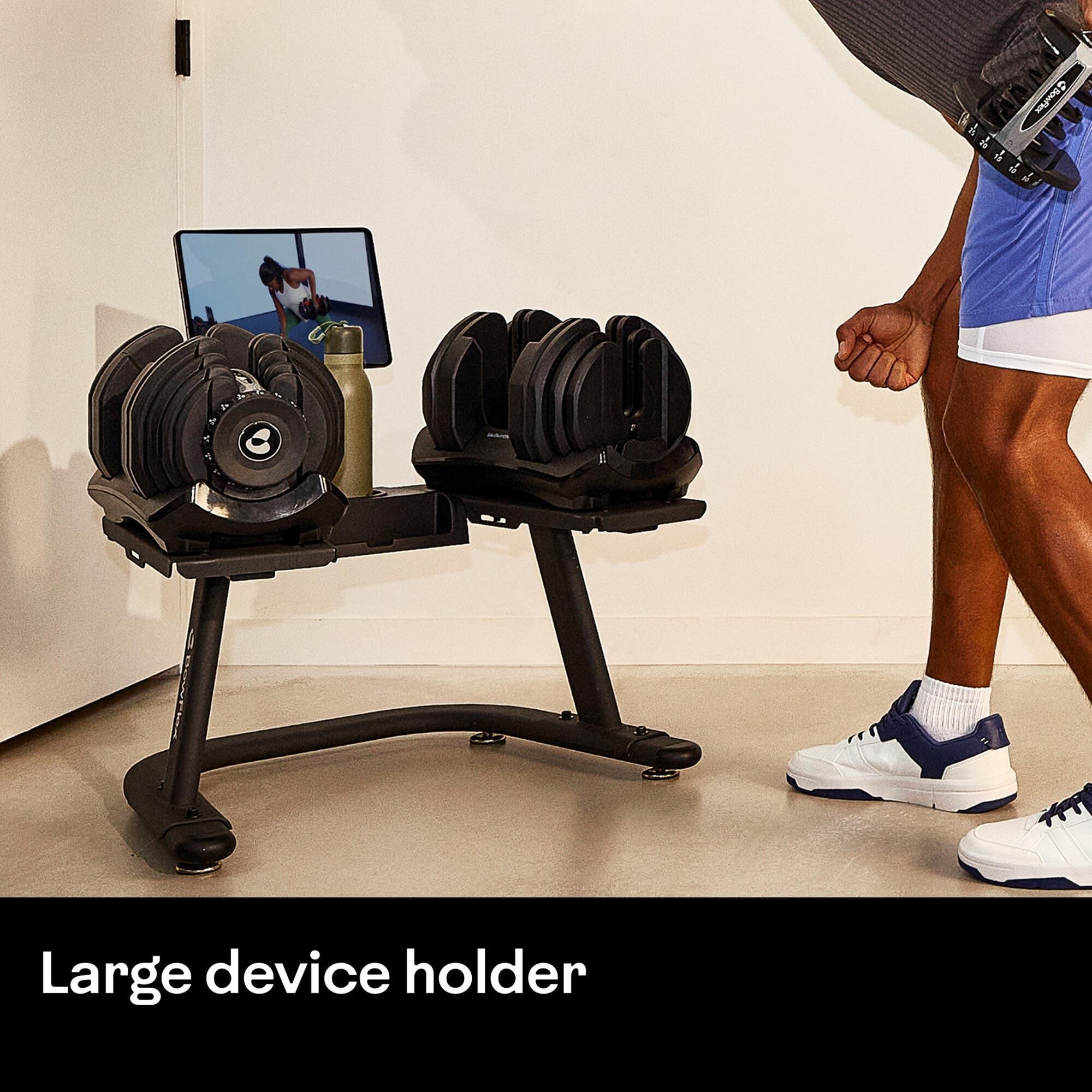 BowFlex SelectTech Adjustable Dumbbell Stand in Black
