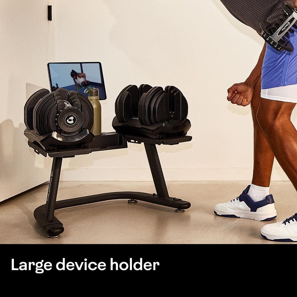 BowFlex SelectTech Adjustable Dumbbell Stand in Black, , large