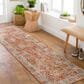 Surya Aspendos 2"7" x 7"3" Rust, Burgandy, Dusty Pink, Blue, Mustard, Taupe, Gray, Black and Cream Runner, , large
