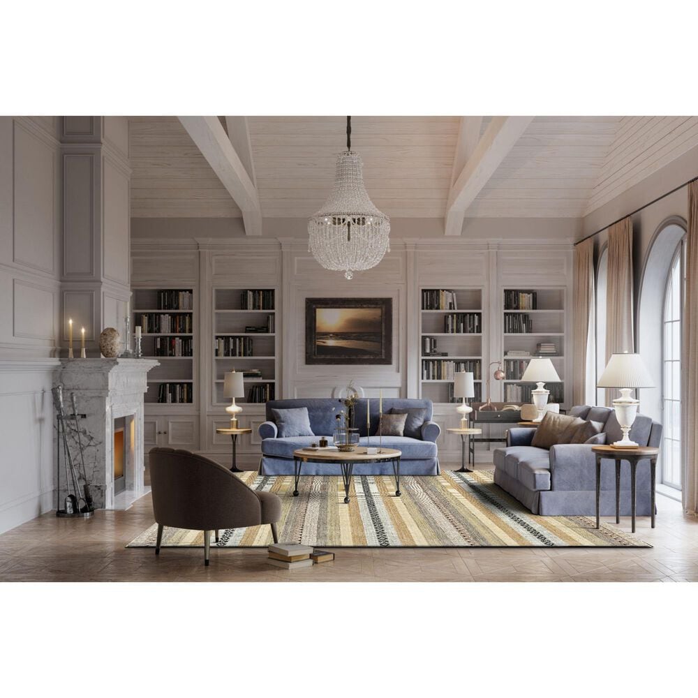 Radici USA Sondrio 9&#39; x 12&#39; Hazelnut Area Rug, , large
