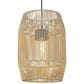 Golden Lighting Seabrooke 1-Light Outdoor Pendant in Natural Black, , large
