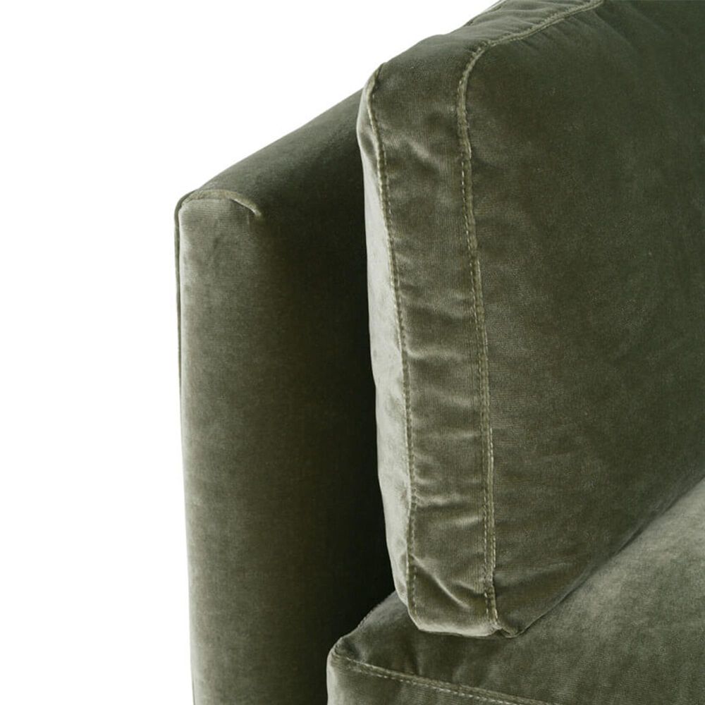 Rowe Furniture Madeline 90&quot; Stationary Sofa in Sage Velvet, , large