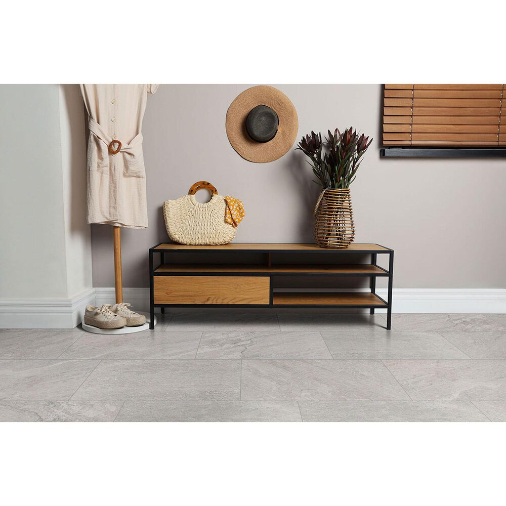 MS International Traktion Stowe Silver Dune 15" x 30" Porcelain Tile, , large