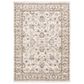Oriental Weavers Maharaja Nepal 70W 5"3" x 7"6" Ivory and Grey Area Rug, , large