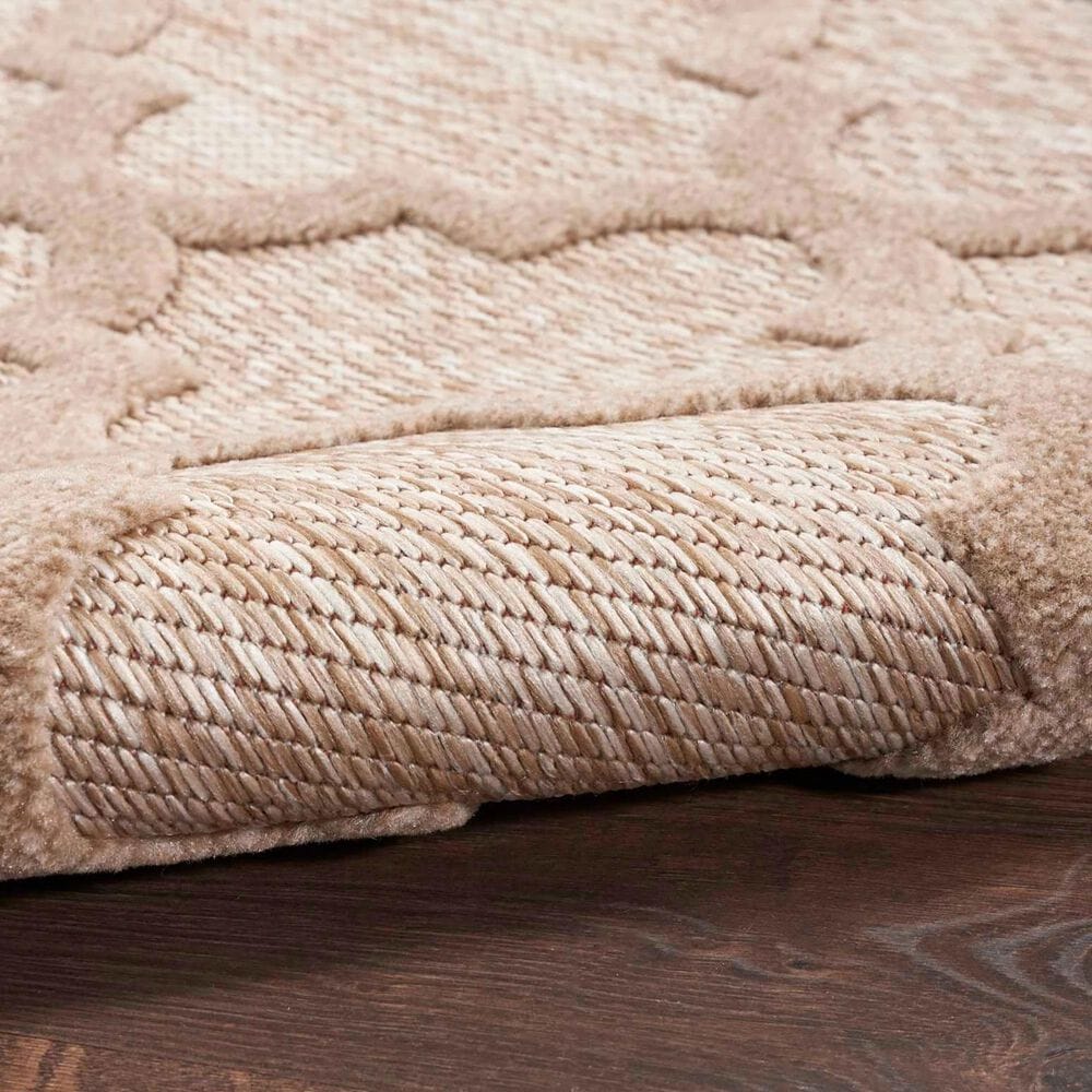 Nourison Easy Care 9&#39; x 12&#39; Natural Beige Indoor/Outdoor Area Rug, , large
