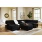 Ashley SimpleJoy Oversized Accent Ottoman in Onyx, , large