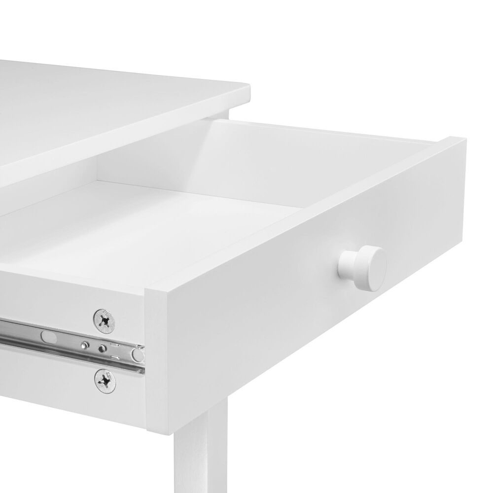 RiverRidge Home 2-Piece Kid Desk and Chair Set with Cubbies and Bookracks in White, , large