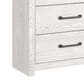 Ashley Gerridan 3 Piece Queen Bedroom Set in White and Gray, , large