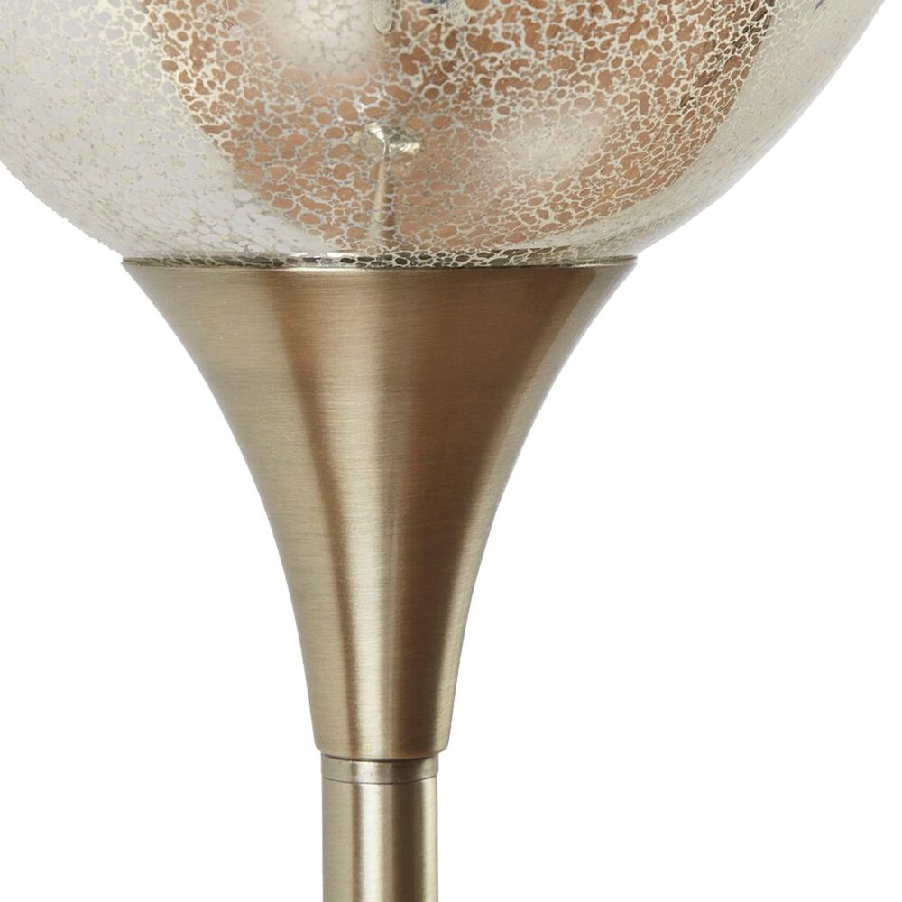 Hampton Park Bellow Uplight Floor Lamp in Antique Brass, , large