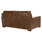 Softline Leather Loveseat in Splendor Chestnut , , large