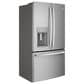 GE Profile 27.7 Cu. Ft. French-Door Refrigerator with Hands-Free AutoFill in Fingerprint Resistant Stainless Steel, , large