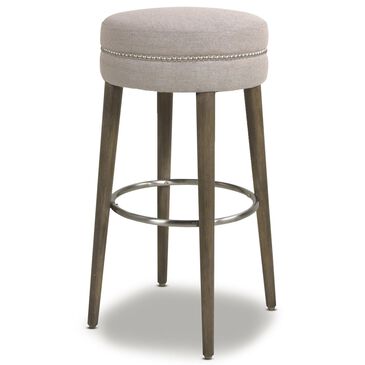 Jennifer Taylor Home Vesper 30" Round Backless Bar Stool in Country Grey, , large