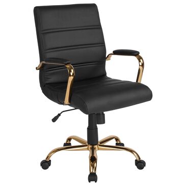 Flash Furniture Executive Swivel Chair in Black, , large