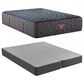 Simmons World Class Level Three Medium Firm King Mattress with High Profile Box Springs, , large
