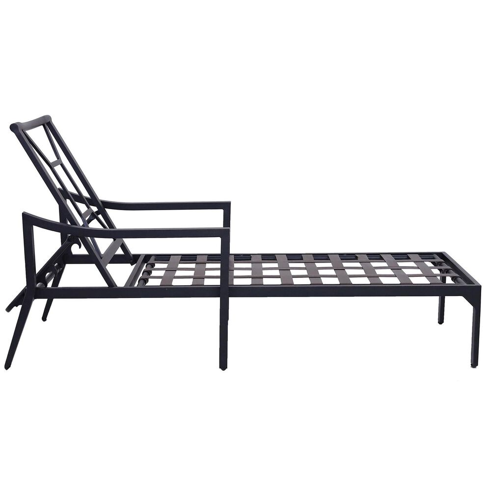 World Source Chaise and Side Table in Splendor Denim, , large