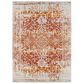 Surya Harput HAP-1019 2" x 3" Orange, Gray and Garnet Scatter Rug, , large