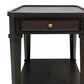 Slatehouse Carrington End Table in Dark Brown and Antique Gold, , large