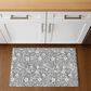 Dalyn Rug Company Soft Essentials Floral Gray 1"8" x 2"6" Indoor/Outdoor Area Rug, , large