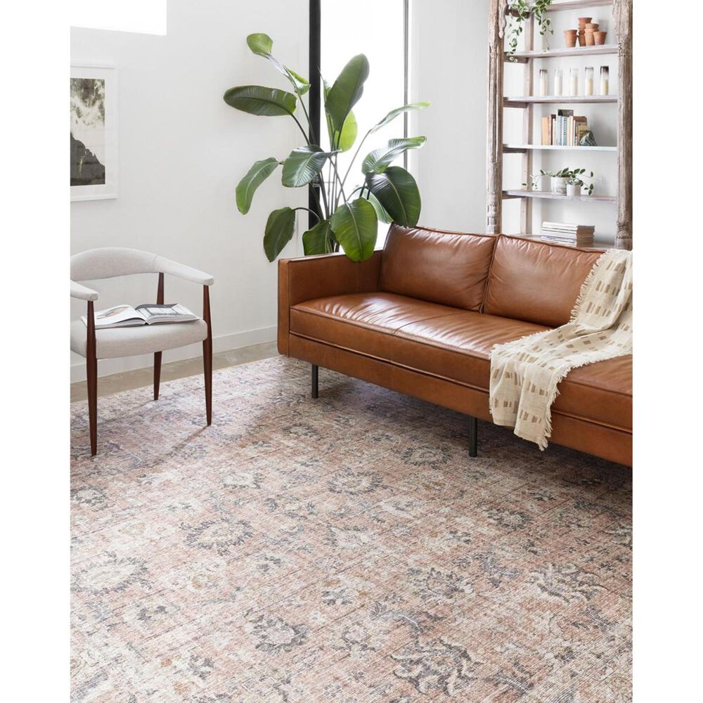 Loloi II Skye SKY-01 7&#39;6&quot; x 9&#39;6&quot; Blush and Grey Area Rug, , large