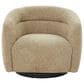 Safavieh Kellybryn Swivel Chair in Light Brown, , large