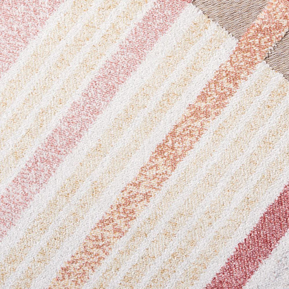 Safavieh Sarasota 2'3" x 9' Pink and Brown Indoor/Outdoor Runner, , large